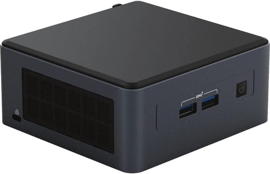 Intel NUC 11 Pro NUC11TNHI7 Barebone System - Socket BGA-1449 - Intel Core i7 11th Gen i7-1165G7 Quad-core (4 Core) - Intel Chip - 64 GB DDR4 SDRAM DDR4-3200/PC4-25600 Maximum RAM Support - 2 Total Me