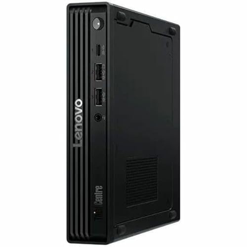Lenovo ThinkCentre M90q Gen 6 13AC001TUS Desktop Computer - Intel Core Ultra 5 235-32 GB - 512 GB PCI Express NVMe 4.0 x4 SSD - Tiny - Black - Intel Q870 Chip - Windows 11 Pro - Intel DDR5 SDRAM - E