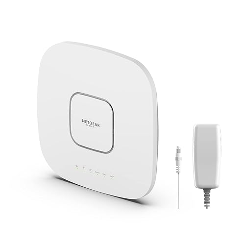 NETGEAR Cloud Managed Wireless Access Point (WAX630PA) - WiFi 6 Dual-Band AX6000 Speed | Up to 600 Client Devices | 802.11ax | Insight Remote Management | PoE++ Powered or Included AC Adapter AX6000 | WiFi 6 | PoE++ Includes AC Adapter
