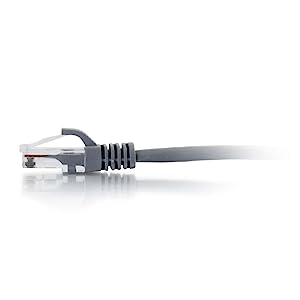 C2g/ cables to go C2G 00659 Cat6a Cable - Snagless Unshielded Ethernet Network Patch Cable, Gray (5 Feet, 1.52 Meters) 5ft UTP Gray