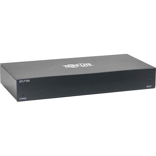 Tripp Lite 1x4 HDMI Over Cat6 Splitter for Medical Applications 4K60Hz PoC (B127M-004-H)