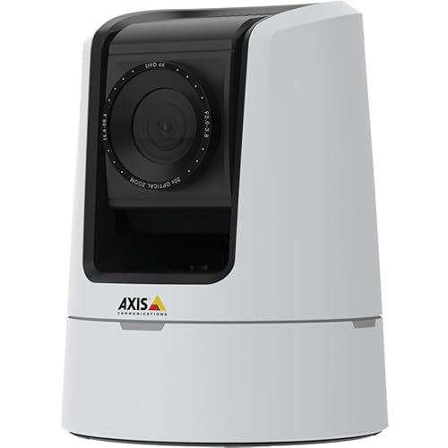 AXIS V5938 Indoor 4K Network Camera - Color - Turret - White - TAA Compliant - H.265, H.264, Motion JPEG, H.264 (MPEG-4 Part 10/AVC), H.265 (MPEG-H Part 2/HEVC), H.264 BP, H.264 (MP), H.265 (MP), H.264 HP - 3840 x 2160