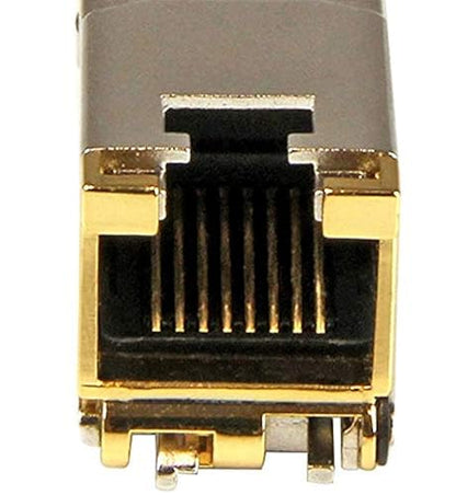 StarTech.com Extreme Networks 10338 Compatible SFP+ Module - 1000BASE-T - SFP+ to RJ45 Cat6/Cat5e - 10GE Gigabit Ethernet SFP+ - RJ-45 30m - (10338-ST)