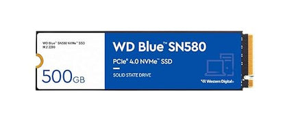 Western Digital Blue SN580 M.2 500 GB PCI Express 4.0 TLC NVMe