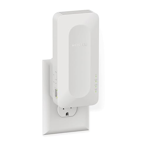 NETGEAR WiFi 6 Mesh Range Extender (EAX17) – Add up to 1,500 sq. ft. and 20+ Devices with AX3000 Dual-Band Wireless Signal Booster & Repeater (up to 3.0Gbps Speed) – WPA Security, Smart Roaming