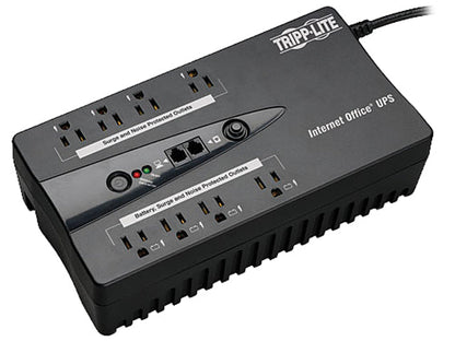 Tripp Lite Internet Office 120V 550 VA 300 Watts Standby UPS, Ultra-Compact Desktop, USB (INTERNET550U)