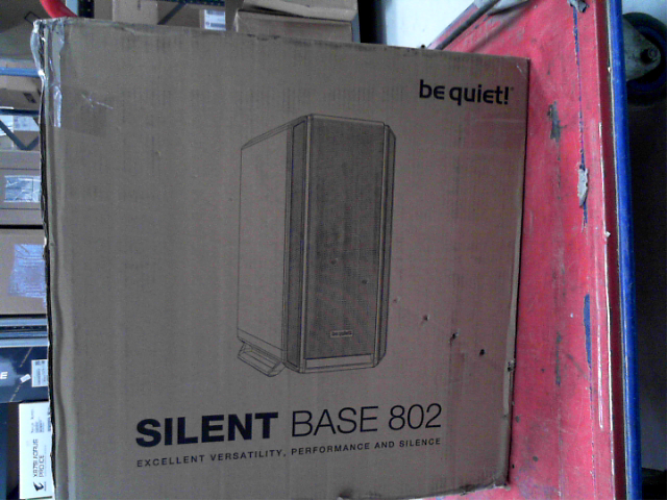 OPEN BOX - be quiet! Silent Base 802 ATX Midi Tower PC Case| 3 Pre-Installed Pure Wings 2 Fans | Sound Insulated | White | BG040 BG040 Fans