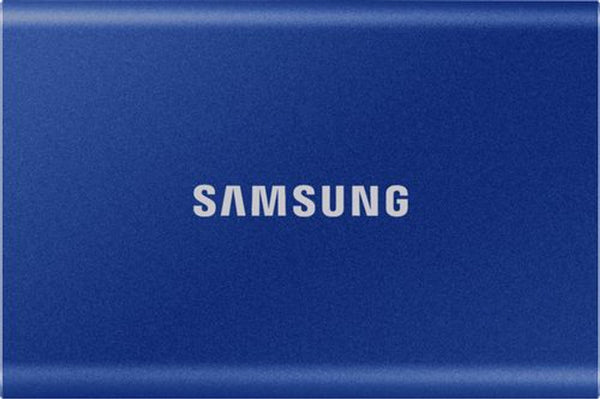 Samsung T7 2TB Portable SSD - MU-PC2T0H/AM - USB 3.2 - Blue