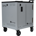 LocknCharge EPIC 24 Cart - Gray 25.7x24.1x33.3in Pallet