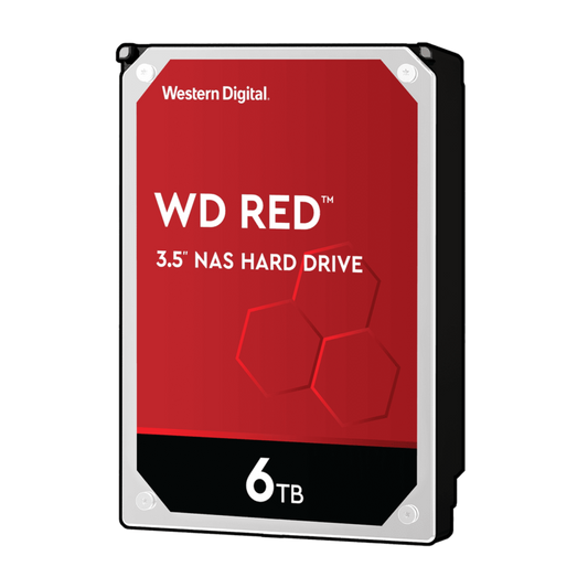 Western Digital WD Red 6TB NAS 5400 RPM SATA 6 GB/S 256 MB 3.5 Internal Hard Drive WD60EFAX