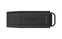 Kingston 64GB Portable USB 3.2 Gen 1 DataTraveler Exodia Black GEN2