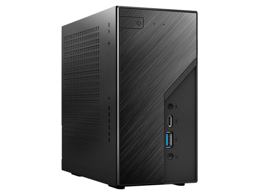 Asrock DeskMini B760 Series Black Mini PC Barebone System,Supports 14th, 13th & 12th Gen Intel ,Multi Video Output, 155 x 155 x 80 mm