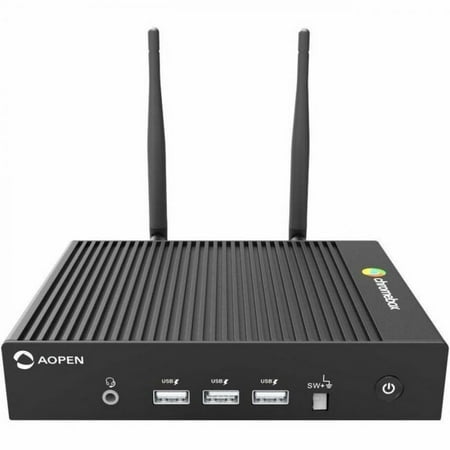 AOPEN Chromebox Mini 2 Enterprise Upgrade - Intel Celeron N4500 - Fanless - Wifi 6 - 8 GB RAM - 32 GB eMMC - 3 Year Warranty - Military grade - Intel Chip - Chrome Enterprise Upgrade Included