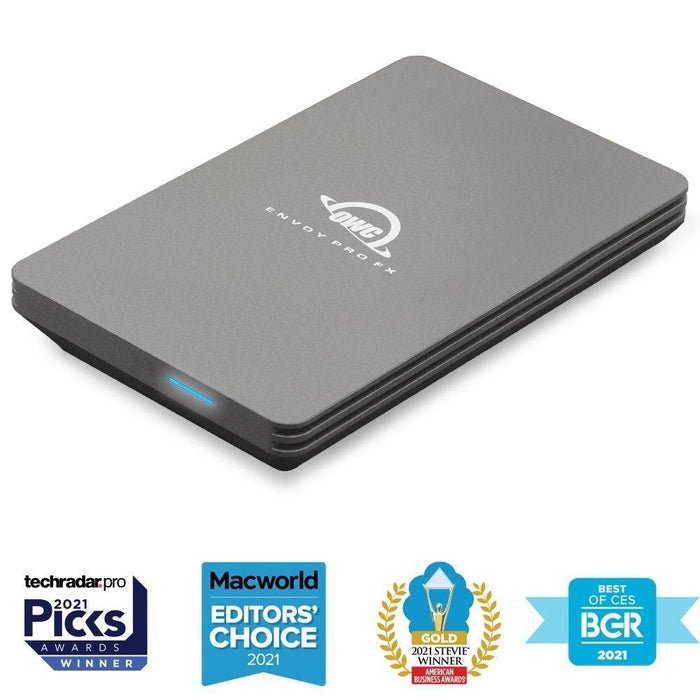 480GB OWC Envoy Pro FX Thunderbolt 3 + USB - C Portable NVMe SSD - Dealtargets.ca