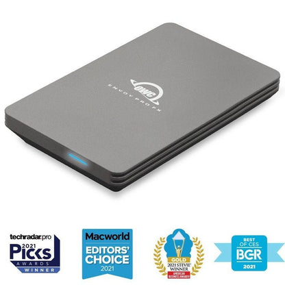 480GB OWC Envoy Pro FX Thunderbolt 3 + USB - C Portable NVMe SSD - Dealtargets.ca