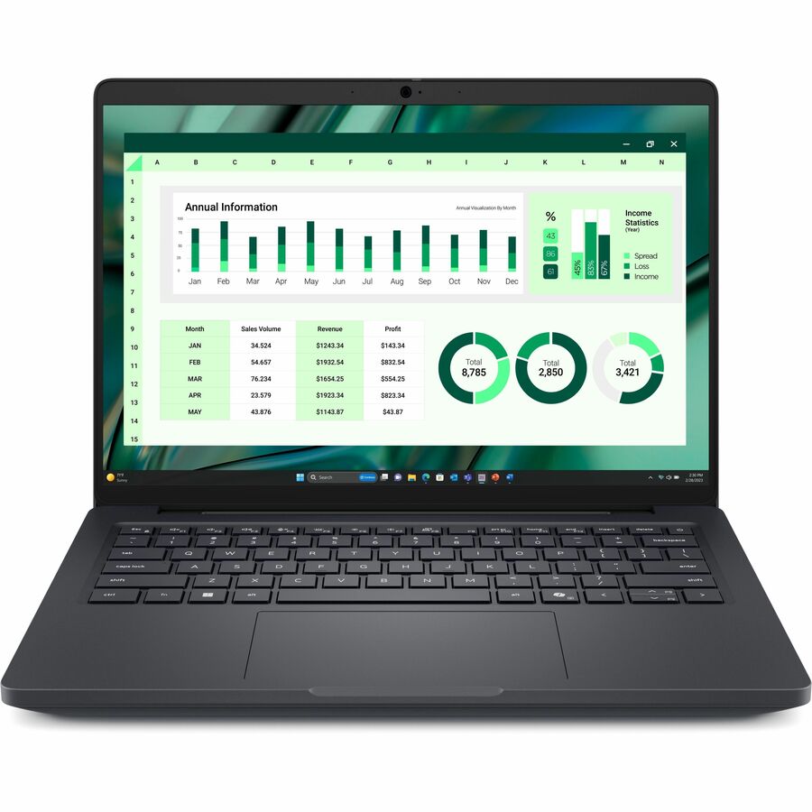 Dell Pro Max MC14250 14" Copilot+ PC Mobile Workstation - Full HD Plus - Intel Core Ultra 5 235H - vPro Technology - 16 GB - 512 GB SSD - English (US) Keyboard - Intel Chip - 1920 x 1200 - Windows 11 Pro