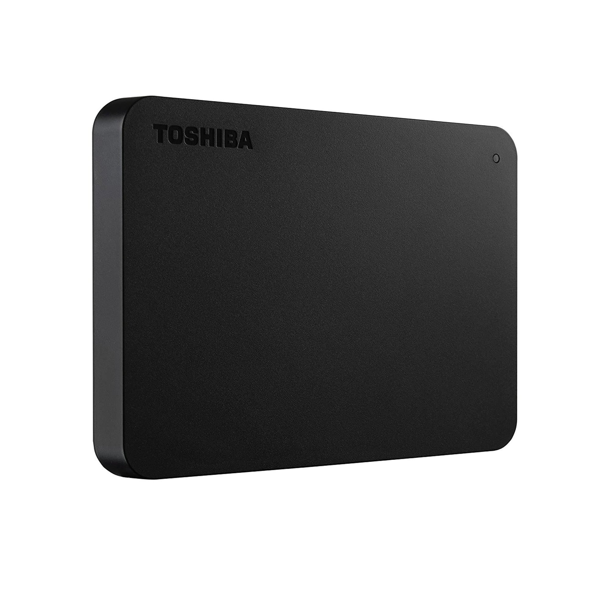 Toshiba Canvio Basics 2TB Portable External Hard Drive - Black