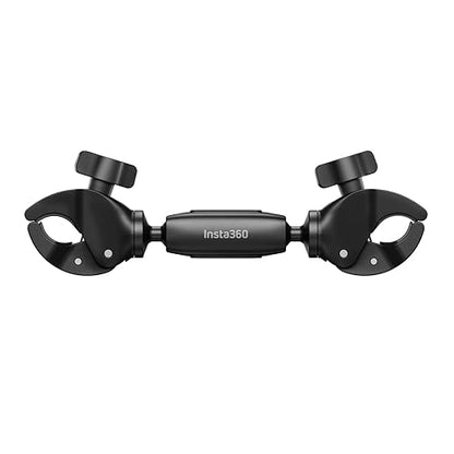 Insta360 Motorcycle Camera Mount, Handlebar Mount, 1/4"-20 Thread, Metal or Hard Plastic