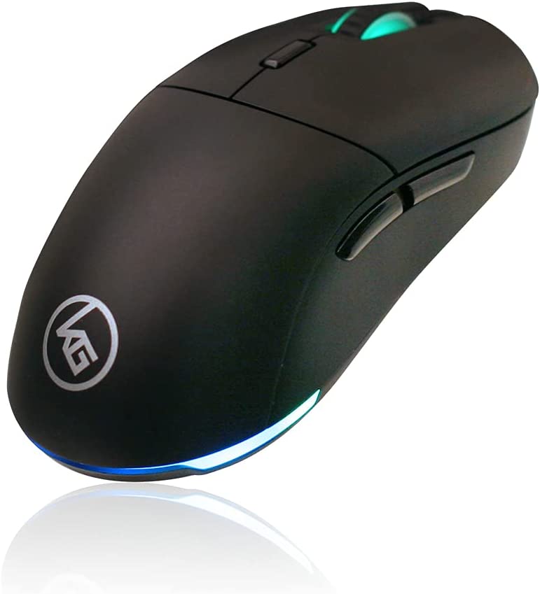 IOGEAR SYMMETRE II Pro USB Gaming Mouse - RGB - 16,000dpi - Custom Programming Software - 8 Programmable Buttons - Adjustable Weights - On-Board Memory - PC/Mac