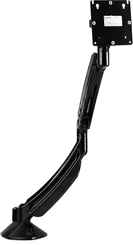 Chief K1D120B Kontour K1D Dynamic Desk Clamp Mount, 1 Monitor, 10-30" Screen Size, Black