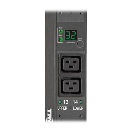 Tripp Lite Single-Phase Switched PDU, 7.4kW, Remote LX Platform Interface, 230V Output, IEC 309 32A Blue, 10 ft. Cord, 0U, TAA