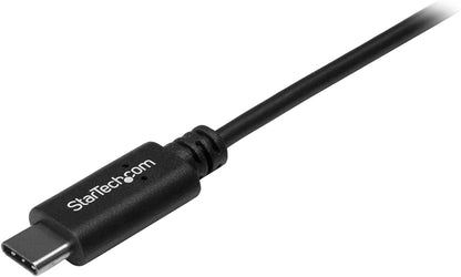 StarTech.com USB C to USB Cable - 3 ft / 1m - USB A to C - USB 2.0 Cable - USB Adapter Cable - USB Type C - USB-C Cable (USB2AC1M),Black 1m 1 Pack