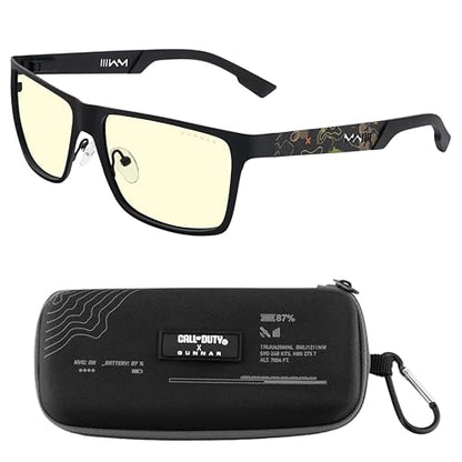 Gunnar Unisex's Call of Duty UAV Edition Gaming Glasses, Onyx, 57mm