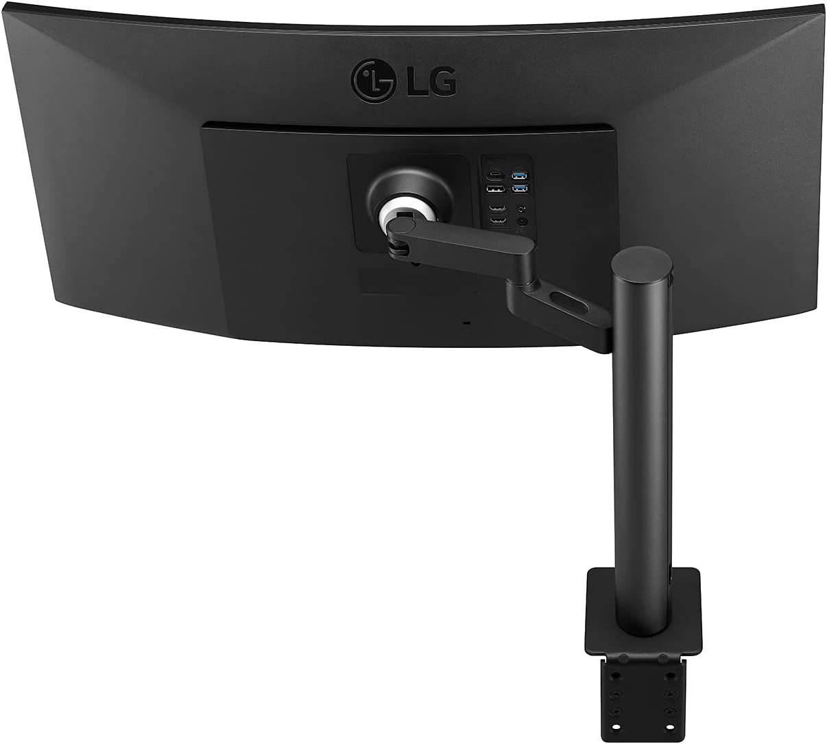 Lg 34WP88CN-B.AUS 34” Curved UltraWide Ergo QHD IPS HDR Monitor with USB Type C