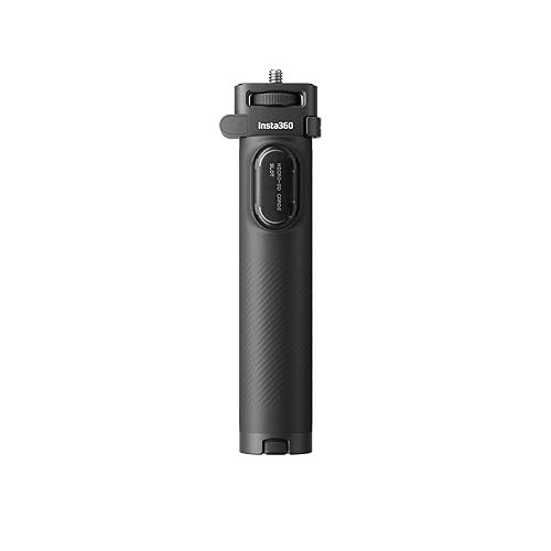 Insta360 Foldable 2-in-1 Selfie Stick, 1/4" Mount, Compatible with X5, X4, X3, Built-in Tripod