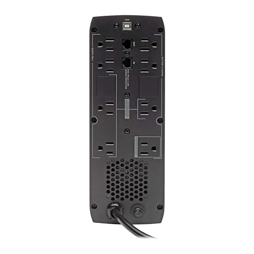 Tripp Lite ECO Series Desktop UPS Systems With USB Monitoring, 8 Outlets 1000 VA, 316 J