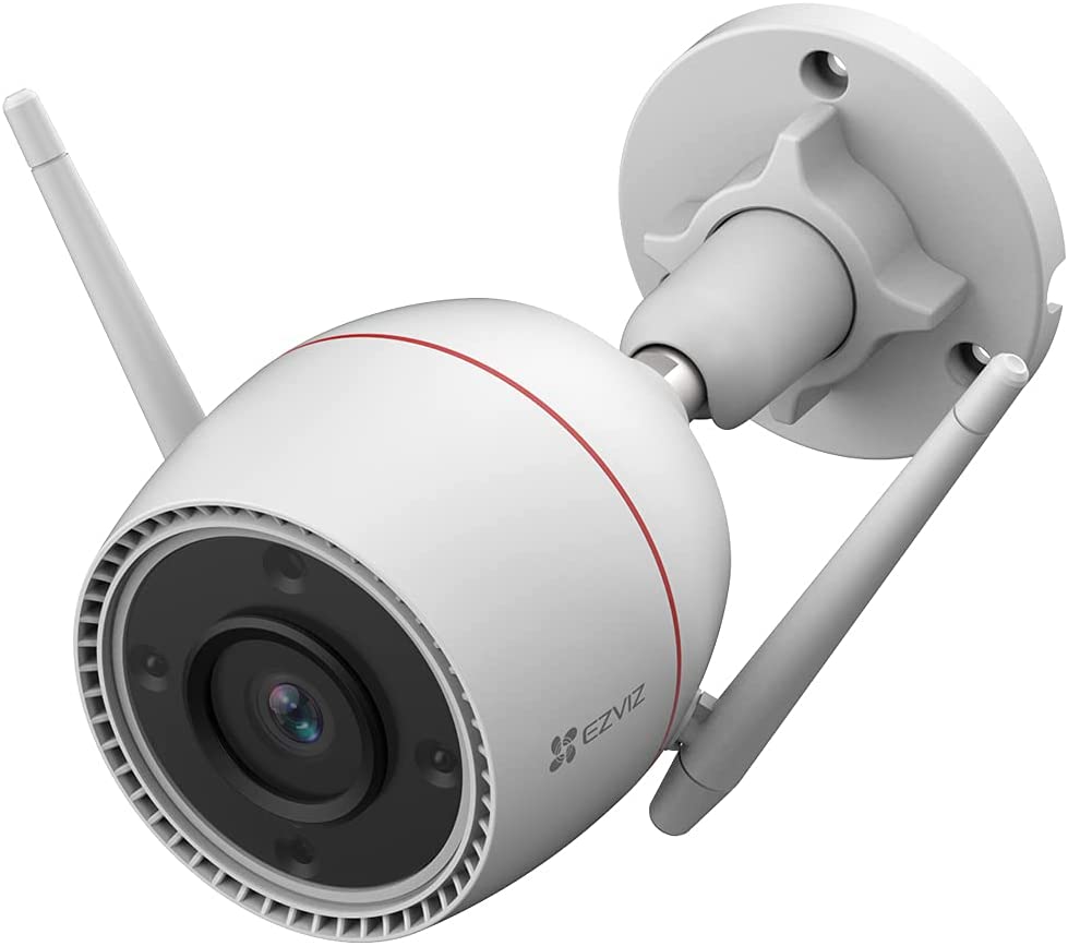 EZVIZ Security Camera Outdoor, 2K WiFi Camera with Motion Alert, Color Night Vision and IP67 Waterproof, AI-Powered Person Detection, Two-Way Talk, Compatible with Alexa Google Home | C3TN C3TN-2K