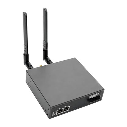 Tripp Lite 4-Port Console Server w/ 4G LTE Cellular Gateway, Dual Gbe NIC 4Gb Flash & Dual SIM (B093-004-2E4U-V), Black 4-Port with Cellular