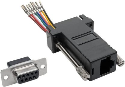 Tripp Lite DB9 to RJ45 Modular Serial Adapter F/F RS-232 RS-422 RS-485 (P440-89FF) DB9 to RJ45 (F/F)