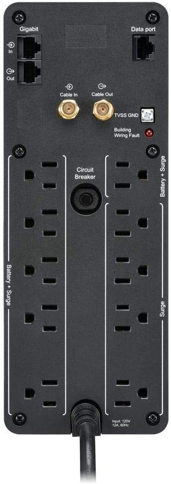 APC Back-UPS Pro 1100VA 10-Outlet and 2-USB Battery Backup