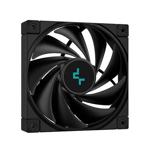 DeepCool The AK500 Zero Dark is a high-Performance Single Tower CPU Cooler, Black (Black 19-3911tcx)