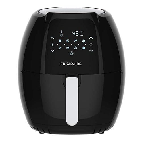 Frigidaire EAF601-BLACK 6L Easy-to-Use Digital Air Fryer, 8.2qt, Black