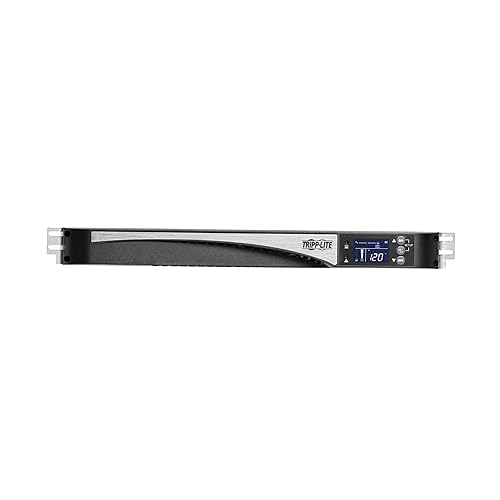 Tripp Lite 1000VA 770W 120V Line-Interactive UPS - 5 NEMA 5-15R Outlets, AVR, Network Card Option, USB, DB9, 1U Rack/Tower