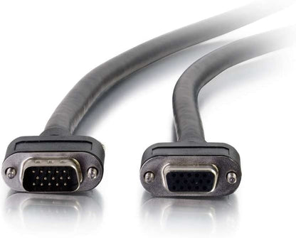 C2g/ cables to go C2G 50239 Select VGA Video Extension Cable VGA Male to VGA Female, In-Wall CMG-Rated, Black (15 Feet, 4.57 Meters)