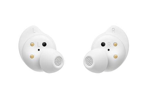 SAMSUNG Galaxy Buds FE, White, Truly Wireless Bluetooth Earbuds, Active Noise Cancellation (ANC), Easy Pairing, Auto Switching, IPX2 Rating (CAD Version and Warranty)