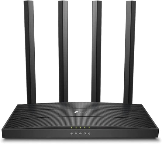 TP-Link AC1200 Gigabit WiFi Router (Archer A6 V3) - Dual Band MU-MIMO Wireless Internet Router, 4 x Antennas, OneMesh and AP mode, Long Range Coverage AC1200 WiFi Router(New Version)