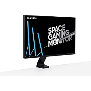 Samsung LS32R750QENXZA 32" Space Monitor WXGA 4MS 144HZ Freesync Gaming Monitor, Black