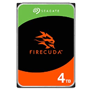 Seagate FireCuda ST4000DX005 4TB 7200 RPM 256MB Cache SATA 6.0Gb/s 3.5" Internal HDD Bare Drive