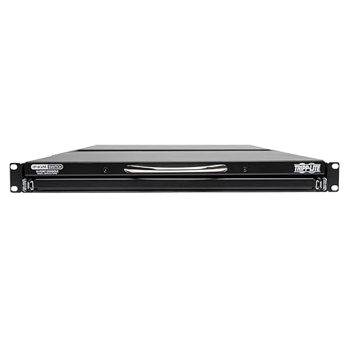Y417U Tripp Lite 16-Port 1U Rack Console IP KVM Switch 2+1 Users W/ 19in. LCD Screen Rack-Mount (B070-016-19-IP2) 16 Port (1) Local (2) Remote