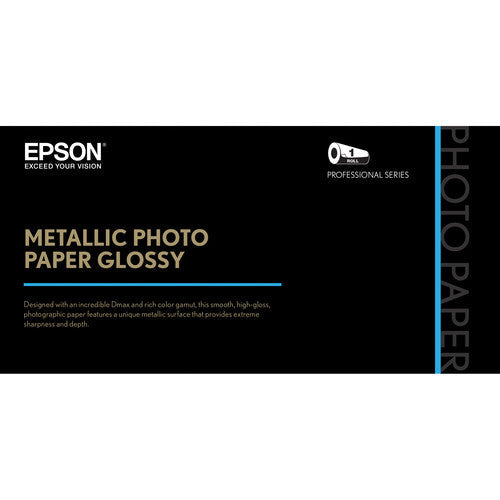 Epson Metallic Photo Paper, Glossy 44x100