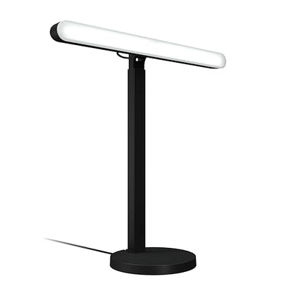 Logitech G Litra Beam Premium LED Gaming Light Bar for PC/Mac: Computer Monitor Streaming Key Light, LIGHTSYNC Compatible, Bluetooth & Onboard Controls, Fully Adjustable - Graphite GAMING DESKTOP LIGHT Non-RGB