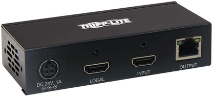 Tripp Lite HDMI Over Cat6 Extender Kit Pigtail Receiver 4K60Hz HDR PoC TAA (B127A-1A1-BHPH)