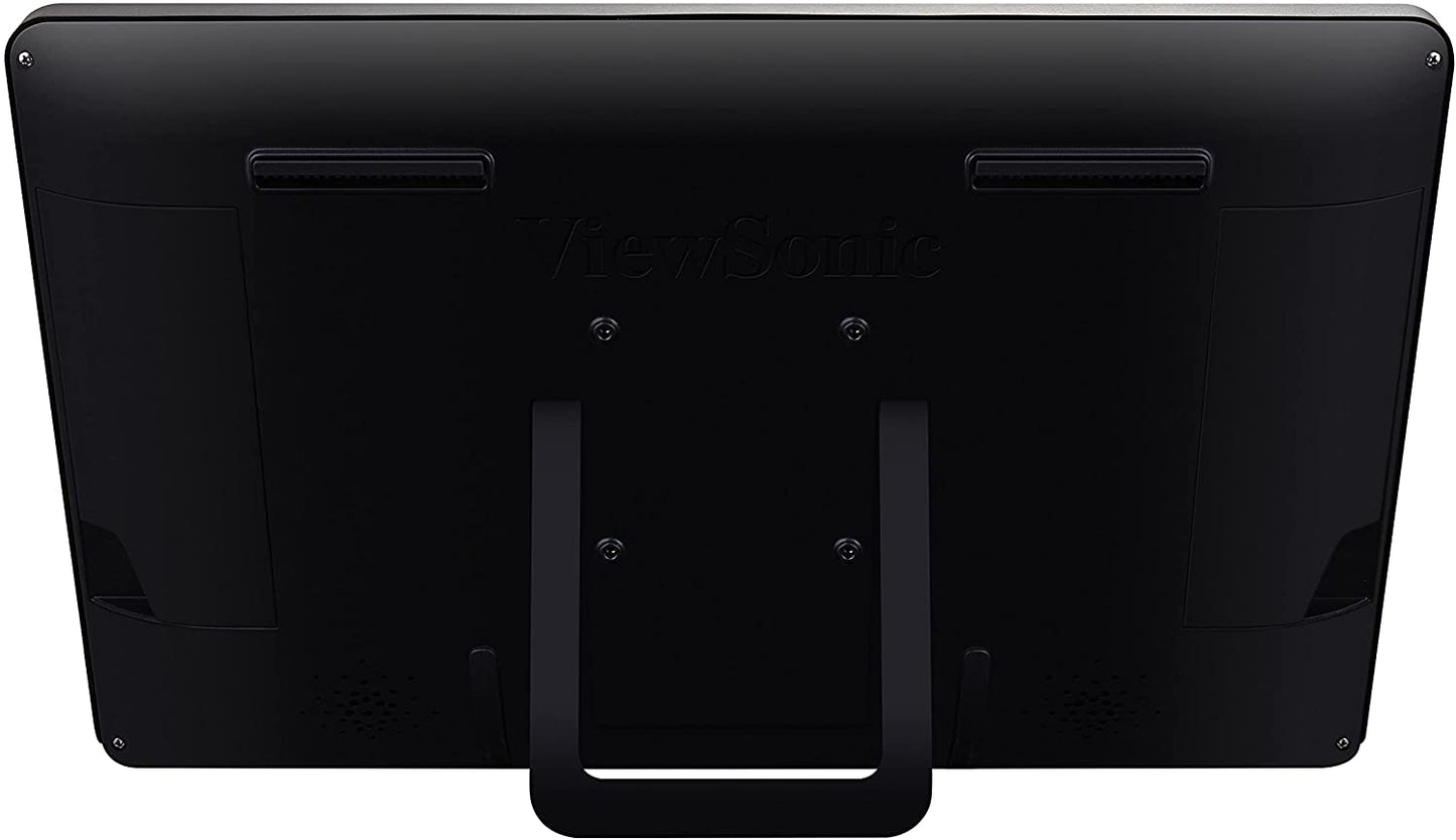 ViewSonic TD2430 24 Inch 1080p 10-Point Multi Touch Screen Monitor with HDMI and DisplayPort, Black 24-Inch Monitor