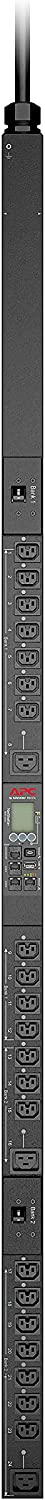 APC NetShelter Switched Rack PDU, 9000 Series, APDU9941, 0U Vertical, 200V-240V, 30A, NEMA L6-30P, 9.8' Cord