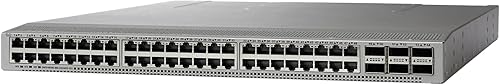 Cisco Nexus 93180YC-FX3 Ethernet Switch - Manageable - 25 Gigabit Ethernet, 100 Gigabit Ethernet - 25GBase-X, 100GBase-X - 3 Layer Supported - Modular - 48 SFP Slots - 600 W Power Consumption - Optical Fiber - 1U High - Rack-mountable