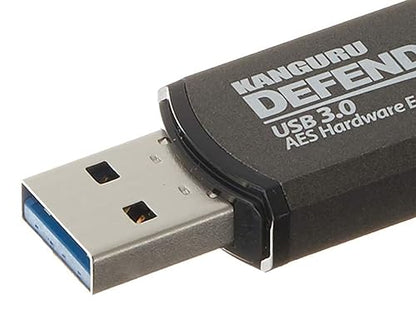 Kanguru KDF3000-128G Defender 3000 Flash Drive (Kanguru Defender 3000-128Go)